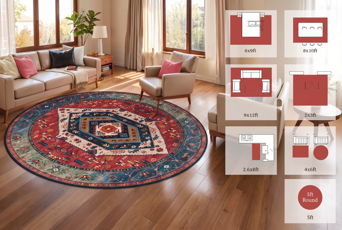 How to Transform Your Living Room with the Perfect Boho Rug